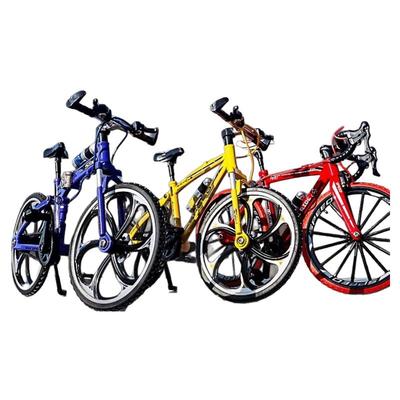 折叠自行车18合金模型仿真迷你