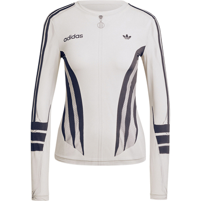 Adidas/阿迪达斯正品三叶草女士运动修身时尚长袖IW3094