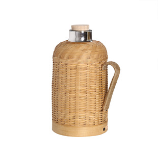 热水瓶老式玻璃内胆保温壶竹子外壳暖壶暖瓶民国风开水瓶外壳家用