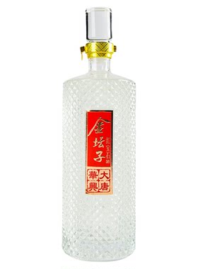 金坛子高度白酒红宝石1000mlml