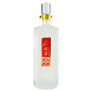 【香菇来了】金坛子高度红宝石安徽古井镇52度1000ml 浓香白酒