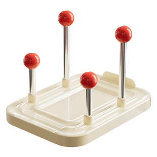 台面锅盖架子置物架2025新款厨房炒菜放勺子锅铲架坐式锅盖放置器