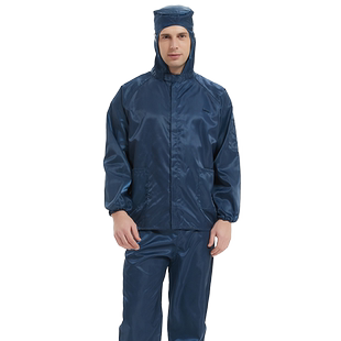 防尘衣服工作服男分体防护连体全身工业粉尘无尘洁净服防静电女