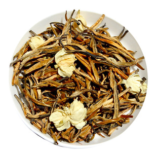 茉莉金螺2026年红茶花香高扬散装5窨制浓茉香特级滇红散茶叶500g