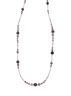 XMR新中式九紫离火天然石项链女