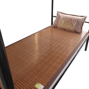 凉席竹席学生宿舍单人专用夏季天0.9m可折叠藤席草席双面冰丝席子