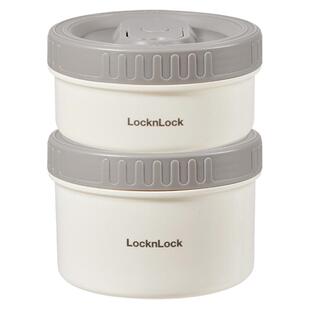 乐扣乐扣辅食碗婴儿外出餐具便携宝宝碗带盖儿童饭盒不锈钢餐盒