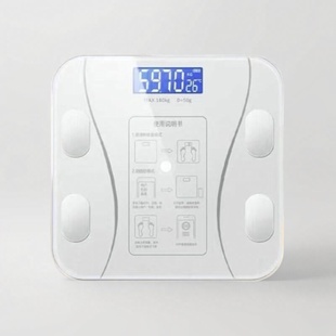 蓝牙智能体脂秤脂肪体重秤女生宿舍电子秤家用成人称重计精准