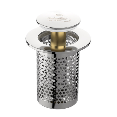 潜水艇洗手盆洗脸池漏水塞防臭弹跳过滤网下水器按压面盆通用配件