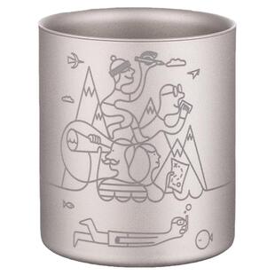 【KEITH铠斯X杨戬】联名纯钛水杯钛筷子钛盘钛保温杯户外露营餐具