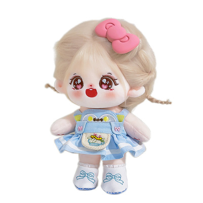 官方正版棉花娃娃女孩20cm衣服