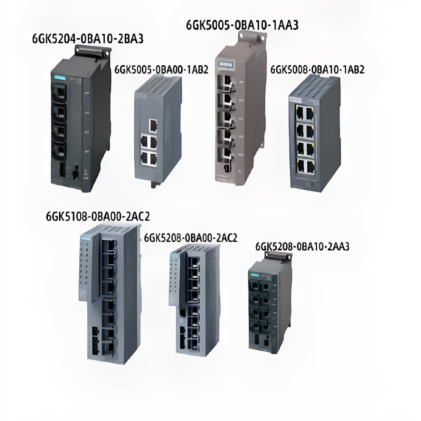 议价西门子 XCB008 SMART 工业以太网交换机模块6GK5008-0BA00-1Q
