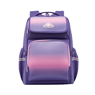 卡拉羊3-6年级中学生减负护脊书包男女新款防泼水大容量背包5116