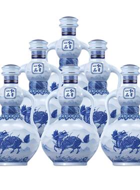 红星53度一品红星白酒500ml×6瓶