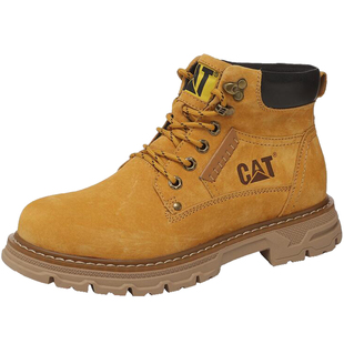 卡特马丁靴男款高帮秋冬男鞋复古工装鞋靴子户外真皮防水登山鞋