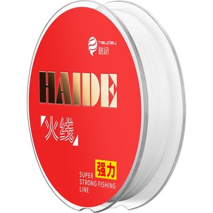 进口火线钓鱼线大力马子线正品防缠绕主线飞磕线超细单股pe防咬线
