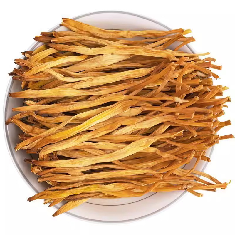 26年黄花菜干货500g金针菜甘肃特产庆阳商用香菇木耳日晒新鲜无硫