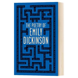 艾米莉狄金森诗集 英文原版 The Poetry of Emily Dickinson Word Cloud Classics Flexibound 艾米丽迪金森 全英进口英语书籍