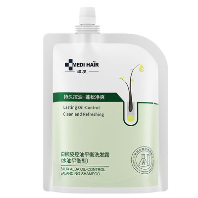 域发白柳皮控油蓬松洗发露