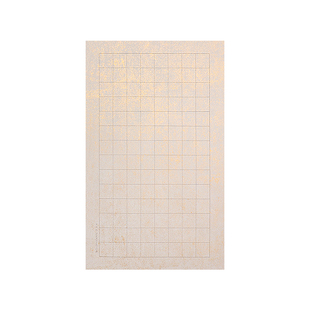 水云阁蜡染鎏金日课纸信笺纸手札小楷书法作品专用纸半生半熟方格宣纸初学者毛笔软笔硬笔行书楷书练习格子纸