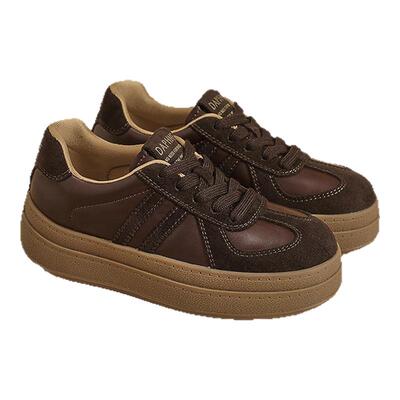 达芙妮2026年春季复古厚底德训鞋