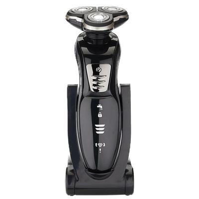 电动双全身水洗三刀头男士剃须刀