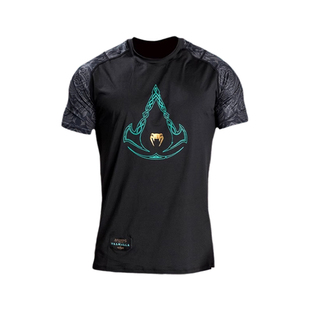 VENUM 毒液联名刺客信条2.0重启速干运动短袖T恤拳击格斗训练服