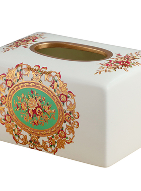 欧式抽纸盒客厅简约多功能收纳