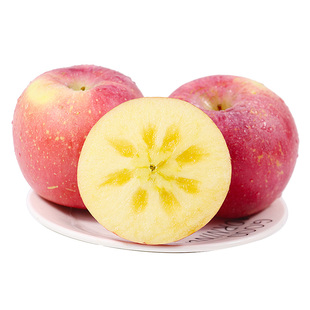 冰糖心苹果新鲜水果红富士当季整箱10斤山西应季现季丑苹果平果5