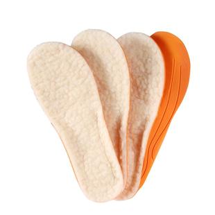 保暖儿童鞋垫可裁剪运动秋冬季发热加绒加厚吸汗防臭小孩专用羊毛