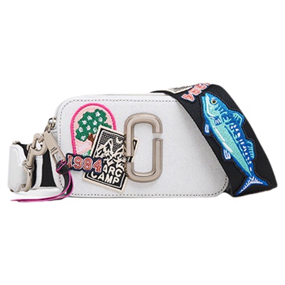 【新品】MARC JACOBS/莫杰 SNAPSHOT 织物休闲风斜挎包相机包