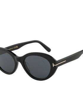 【自营】TomFord汤姆福特墨镜时尚T标猫眼小框太阳镜男女TF1171-K