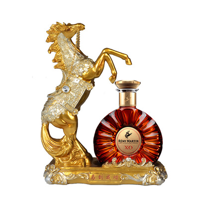 XO人头马洋酒架摆件酒柜装饰品