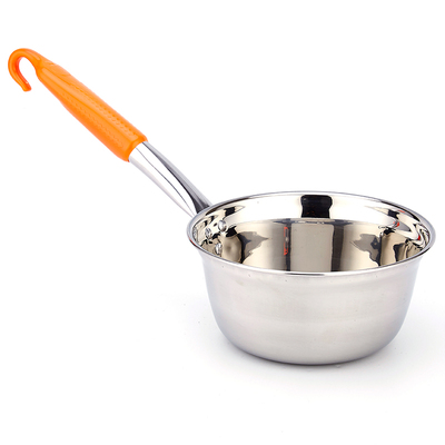 凉拌菜专用盆加厚水瓢不锈钢商用拌锅圆底拌菜瓢调菜水勺舀瓢厨具