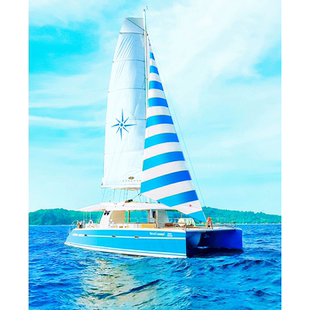 懒猫旅行普吉岛出海一日游皇帝岛跳岛浮潜珊瑚岛帆船游艇包船泰国