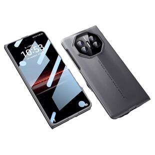 刀锋战士磨砂壳膜一体防窥适用华为X7手机壳秒变保时捷X6高级感全包防摔mateX5典藏版折叠屏新款X3超薄保护套