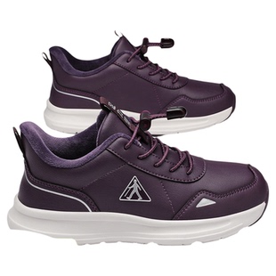 足力健老人鞋女鞋2025新款冬季加绒加厚中老年妈妈保暖运动棉鞋子