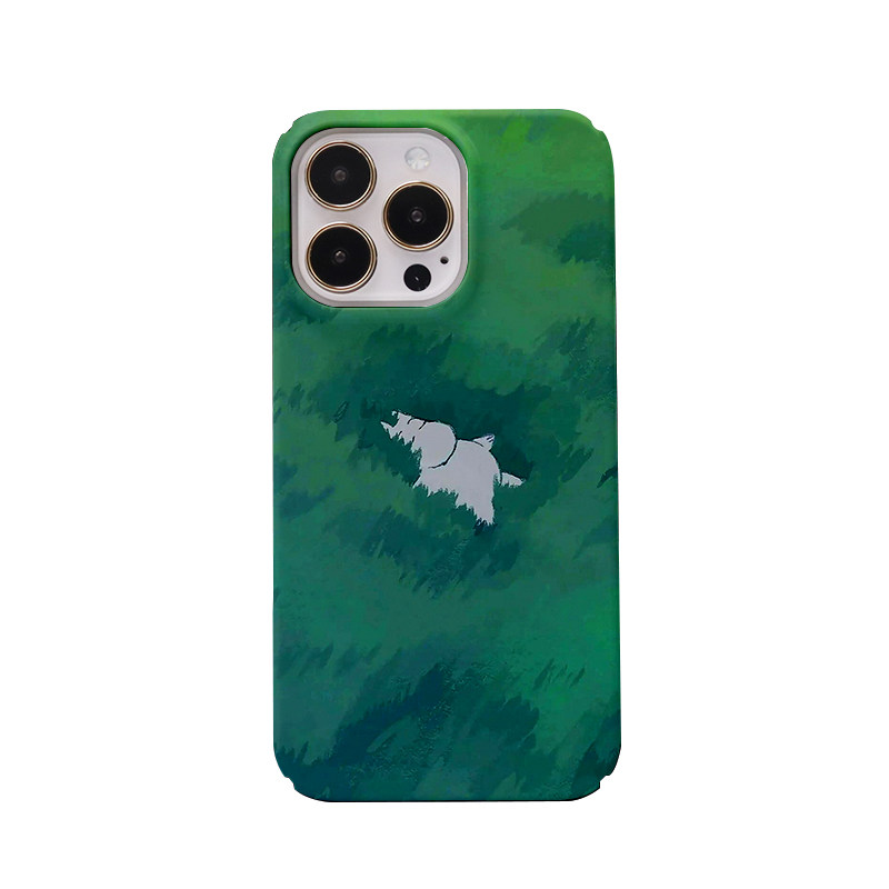 可爱慵懒河马适用于苹果15手机壳14pro个性创意iPhone13港风高级12磨砂华为mate60pro菲林壳全包防摔小