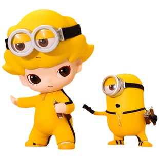 POPMART泡泡玛特 dimoo小黄人手办玩具公仔玩偶联名周边摆件大娃