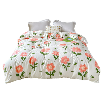 100%全棉被套单件纯棉小碎花被罩