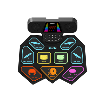 可折叠便携式手卷电子鼓