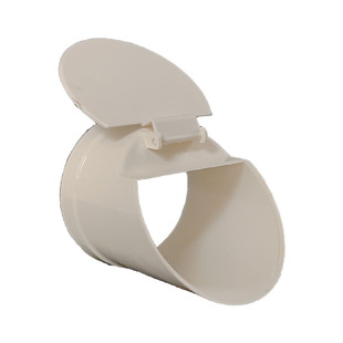 110管防臭防鼠蛇下水返防动物神器pvc50 75排水管道堵口井止回160