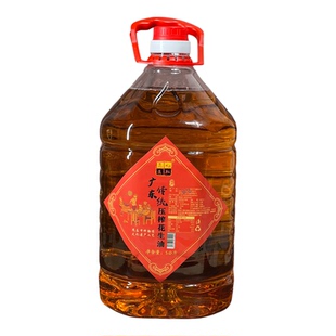 广东传统压榨纯正火锅白切肠粉凉拌食用油老杜花生油40斤餐饮