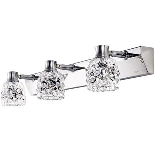 化妆水晶镜前灯 卫生间led欧式梳妆壁灯小灯泡浴室镜柜专用镜子灯