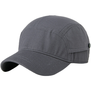 5cm短帽檐男帽鸭舌帽摄影师帽子男款短沿男式短舌帽休闲棒球帽女