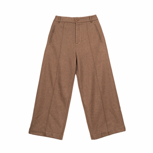 Hualun冬季加厚高智免烫西裤男款老钱风休闲裤加绒保暖潮流百搭裤