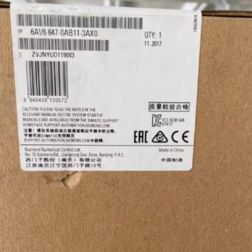 议价6AV6647-0AB11-3AX0西门子KTP400精简面板5.7寸 6AV66470AB11