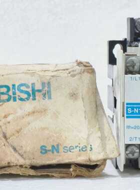 三菱电动SN11磁性接触器20A346380V线圈3杆