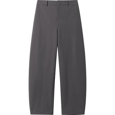 播慵懒风宽松阔腿裤女冬季通勤气质休闲裤DDR4KD5093