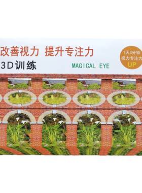 三维立体图画改善立体视觉能力